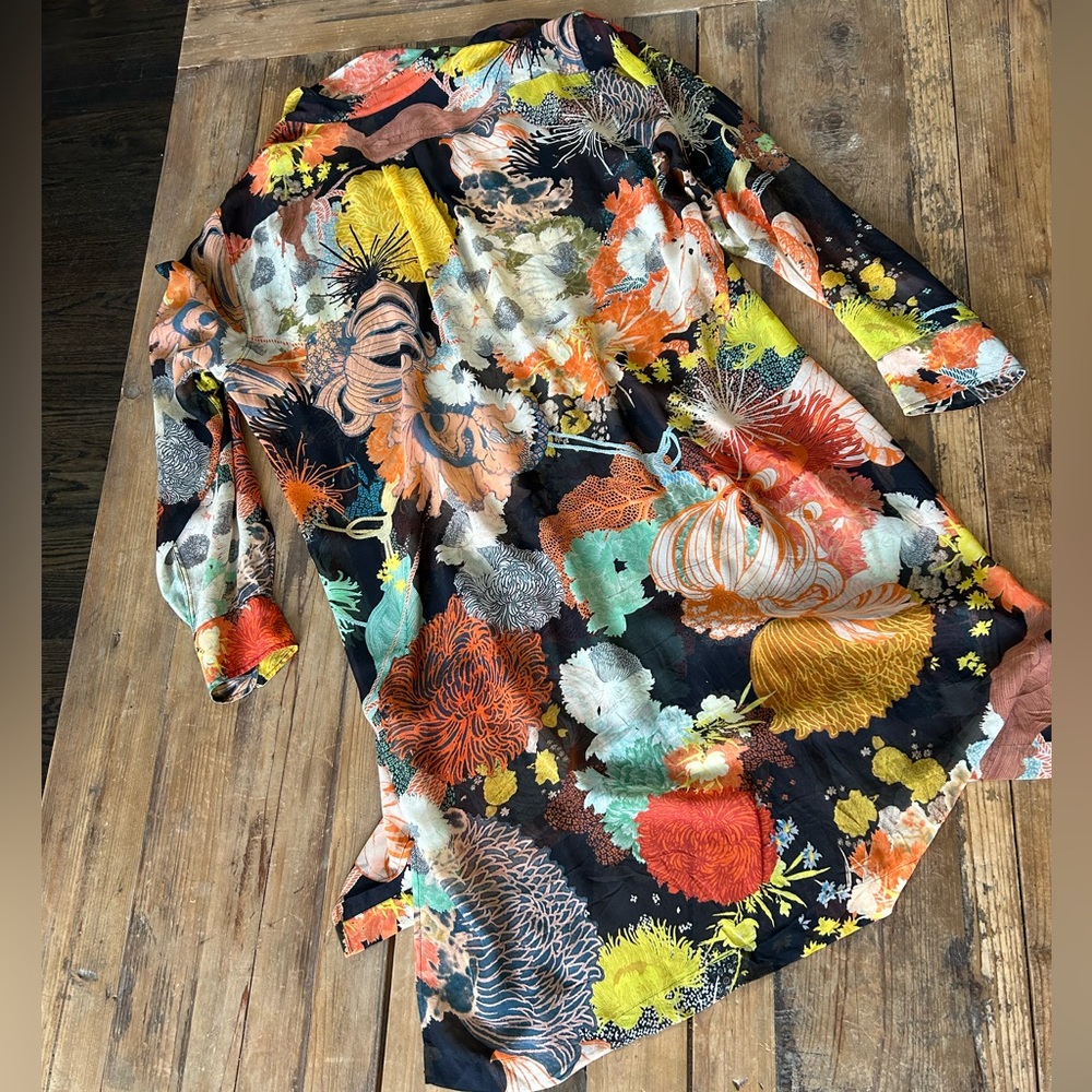 Dries Van Noten Sheer Dress (42) - Picture 3 of 5